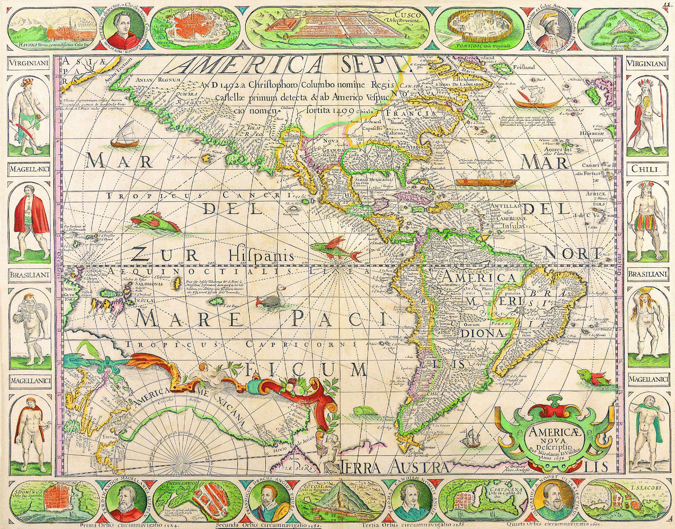 This meme is an image of a 17th-century map of the world, specifically the "Dutch Mappa Mundi" from 1630. The map is annotated with humorous and absurd geographical features, such as "Ludwig's Land" and "Nose's Neck". The text in the image reads "Ludwig's Land" and "Nose's Neck", with a small note saying "Nose's Neck: where the nose goes to die".